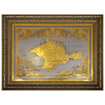 Панно "Карта Крыма"